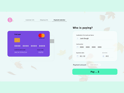 #DailyUI #2 Credit card checkout page dailyui design ui