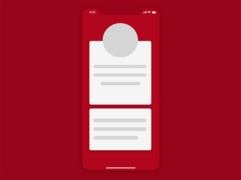 Loading Placeholder debut framer iphone x loading loading placeholder mobile placeholder prototype ux