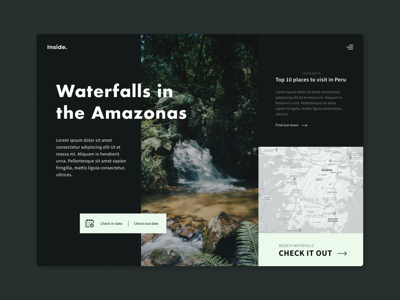 DailyUI 1 Waterfall experiment by Koala UI on Dribbble