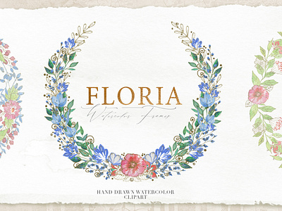 FREE 10 Floria Wreaths and Frames
