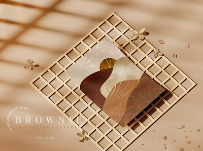 Brownie Invitation Textures abstract brown cake chocolate closeup cookie design dessert food frame heart isolated old paper pattern scrapbooking sweet texture vintage white