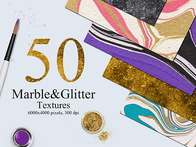 50 Marble And Glitter Textures abstract background colorful design glitter gold ink marble paint paper texture watercolor