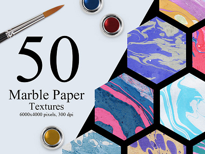 50 Marble Paper Textures