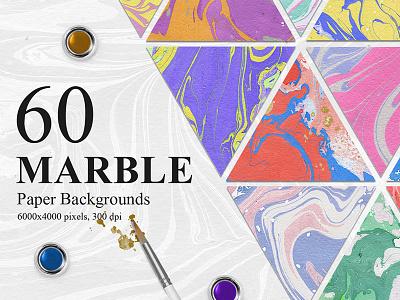 60 Marble Ink Paper Backgrounds background clean colorful decorative gold ink marble pastel silver texture white