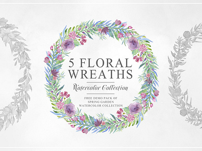 FREE Floral Wreaths