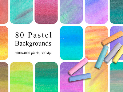 80 Pastel Backgrounds abstract art background brand bright chalk childish colorful colorful backgrounds decorative design digital paper high resolution illustration isolated marble paint paper pastel texture