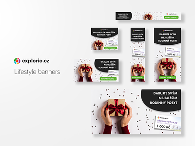 Explorio.cz Lifestyle banners banner ad banner design banners social banner