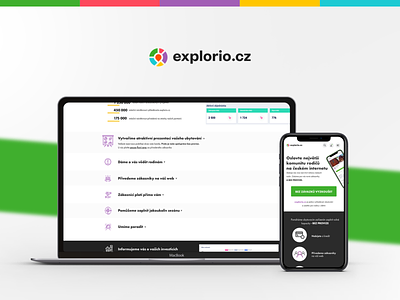 Explorio Microsite desktop design mobile design ui uidesign ux uxdesign uxui