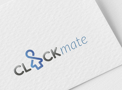 ClickM logo branding design graphic design logo vector