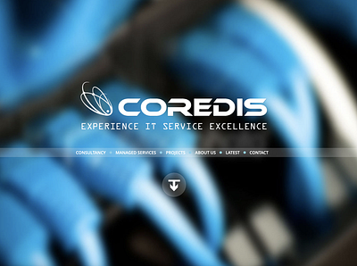 Coredis website design design ui ux web design