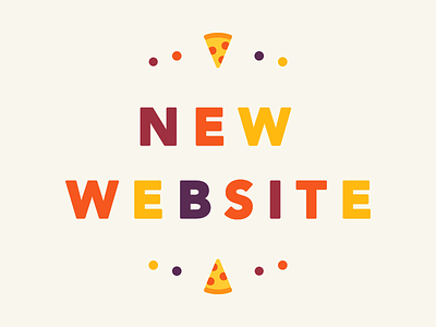 New portfolio! new portfolio new website pizza