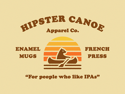 Hipster Canoe Apparel Co.