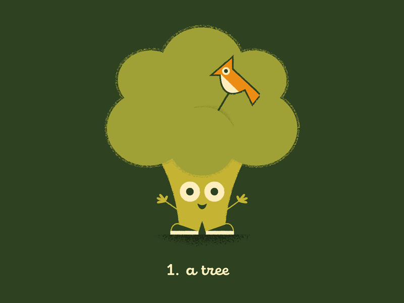 Costume ideas for broccoli! afro broccoli cauliflower costume halloween illustration nuclear tree typography