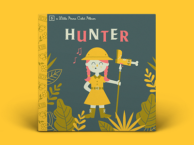 05. Anna Calvi — Hunter 10x18 character art fauna forest hunter illustration jungle little golden books nature typography whistle