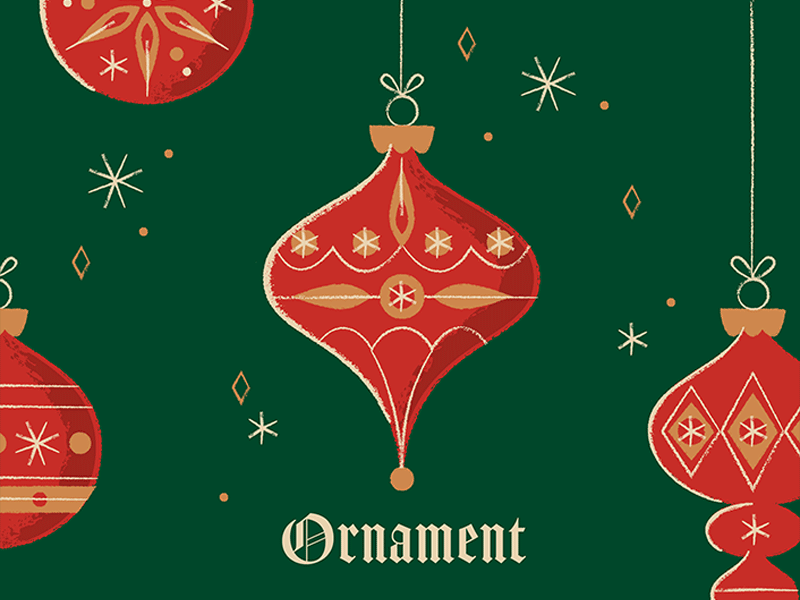 Ornaments by Lisa Engler on Dribbble