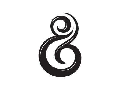 Ampersand. ampersand scripty type
