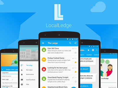 LocalLedge Final android app flat google localledge material social