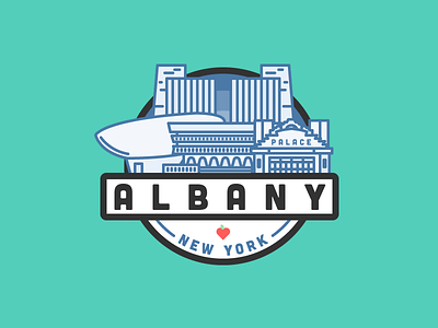 Albany, NY albany badge egg new york nys museum palace theater upstate