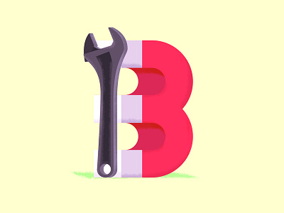 B 3d b magnet texture wrench