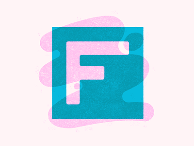 F freaking cool letter f lettering organic shapes type typography