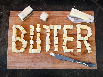 Play With Your Food: Butter butter food type