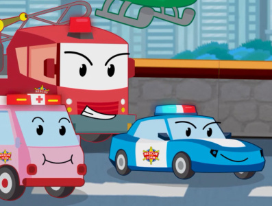 Rescue Team for Sukontipruenroe animation illustration kids video motion graphics nursery rhyme youtubekids