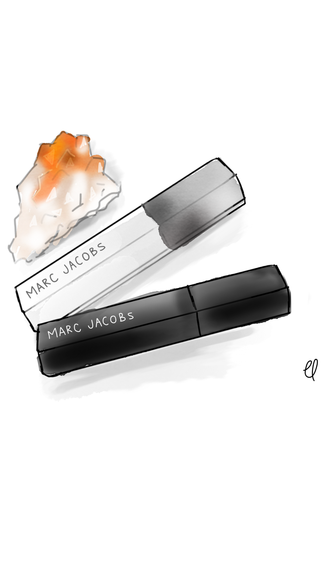 Marc Jacobs Beauty Velvet Primer and Mascara by Chelsea Lundy on Dribbble