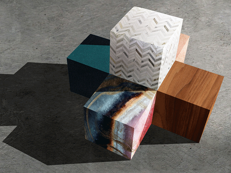 Cubes 3d cube interior photoshop texture