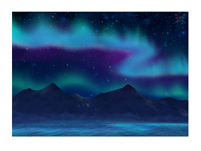 Aurora Night illustration