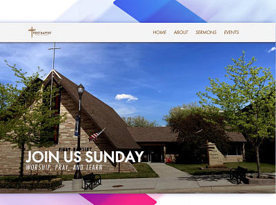First Baptist Church of Gillette design web design website