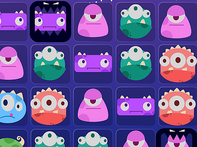 Cute monster game