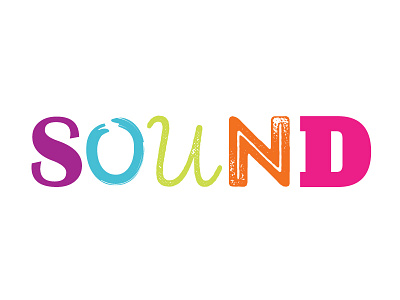 SOUND branding illustrator logo