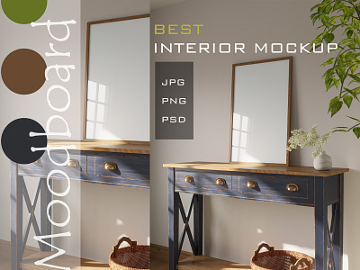 Interior frame mockup 3