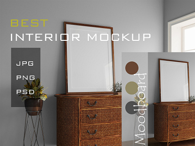 Interior frame mockup 5