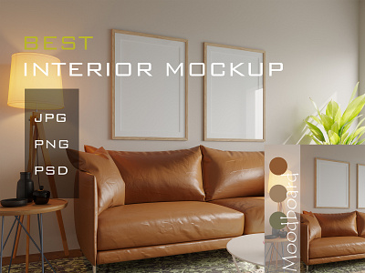 Interior frame mockup 7