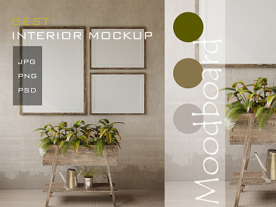 Interior frame mockup 12