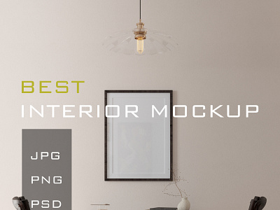 Interior frame mockup 16