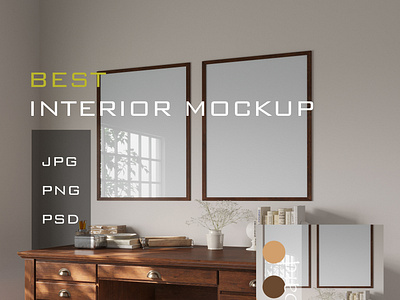 Interior frame mockup 19