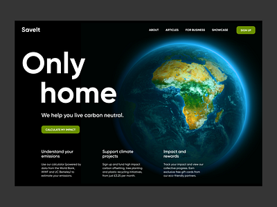 SaveIt – Helps You Live Carbon Neutral