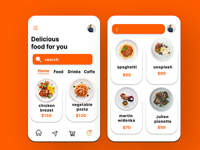 food mobile app