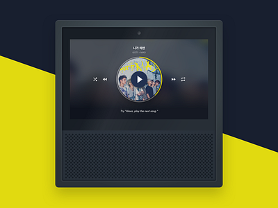 Echo Show Audio Player Concept