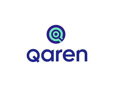 qaren logo branding comparison design identity logo qaren startup tech