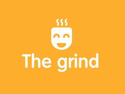 The grind logo cafe coffeelogo logo thegrind thirtylogos thirtylogoschallenge