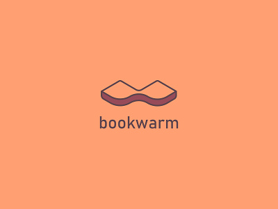 bookwarm logo bookworm branding day14 design icon illustration logo logodesign logodesignchallenge thirtylogos thirtylogoschallenge typography
