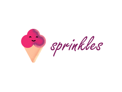 sprinkles logo branding design ice cream icon illustration logo logo 21 logodesign sprinkles thirtylogos thirtylogoschallenge vector