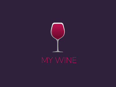 My Wine logo branding design icon illustration logo logodesign mywine thirtylogos thirtylogoschallenge wine winelogo