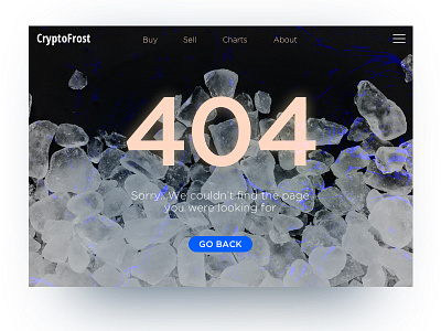 CryptoFrost 404 Page