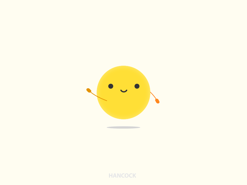 Egg animation cute gif icon little logo yellow