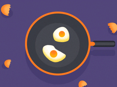 Battle animation battle cook cuffle egg gif omelette pot suicide