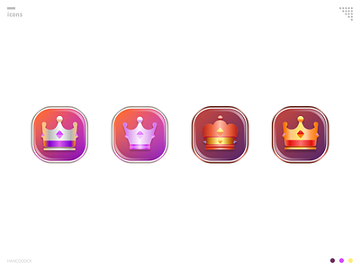 Crown badge crown icon level ui